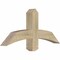 Ekena Millwork Bellingham Rough Sawn Timber Gable Bracket, Douglas Fir, 36"W x 16"H x 4"D x 4"F, 11/12 Pitch GBW036X16X0404BEL00RDF - alternate 2